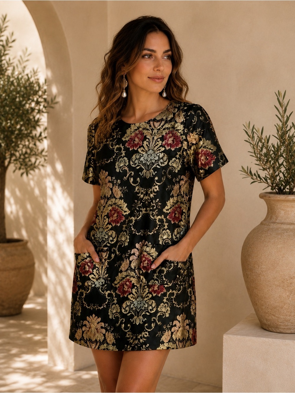 Hermoza‎ Joyce Shift Mini Dress NEW
